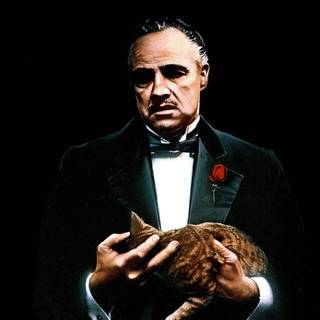 The Godfather poster wallpaper