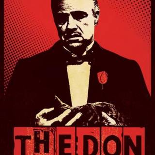 The Godfather poster wallpaper