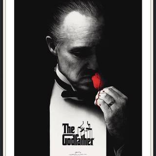 The Godfather poster wallpaper