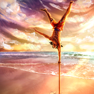 Goku meditation wallpaper