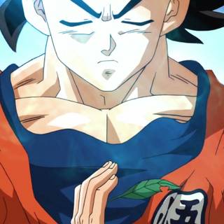 Goku meditation wallpaper