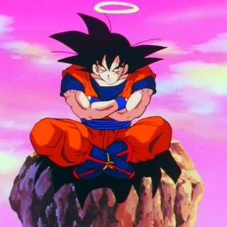 Goku meditation wallpaper