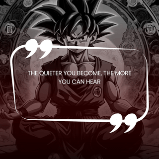 Goku meditation wallpaper