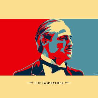 The Godfather poster wallpaper