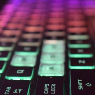 Red keyboard wallpaper