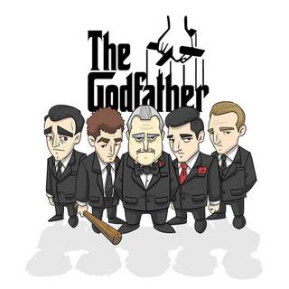 The Godfather poster wallpaper