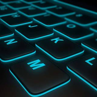 Red keyboard wallpaper