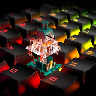 Red keyboard wallpaper