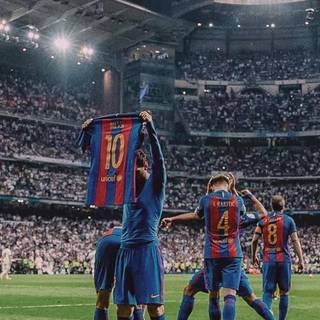 Messi Bernabeu wallpaper