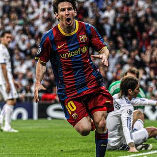 Messi Bernabeu wallpaper