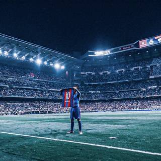 Messi Bernabeu wallpaper