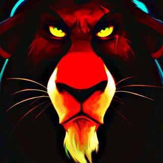 Evil lion wallpaper