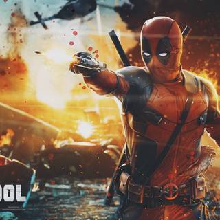 Deadpool movie 4k wallpaper