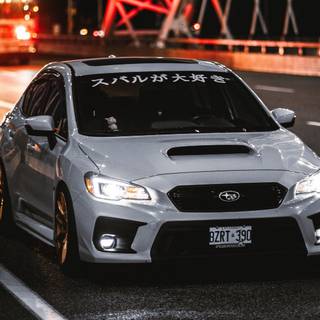 Subaru WRX 4k wallpaper