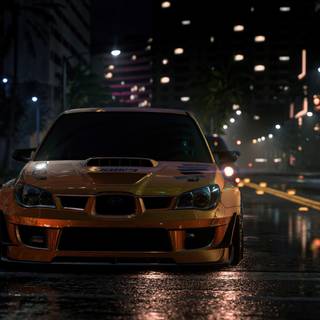 Subaru WRX 4k wallpaper