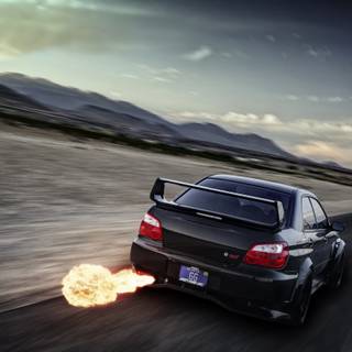 Subaru WRX 4k wallpaper