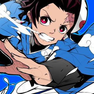 iPhone Demon Slayer 4k wallpaper