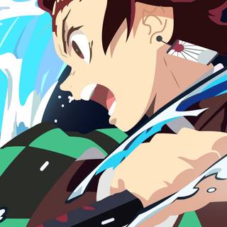 iPhone Demon Slayer 4k wallpaper