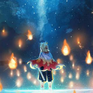 iPhone Demon Slayer 4k wallpaper