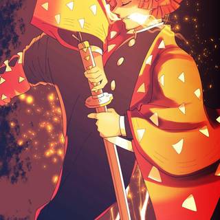 iPhone Demon Slayer 4k wallpaper