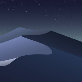 Desert at night 4k wallpaper