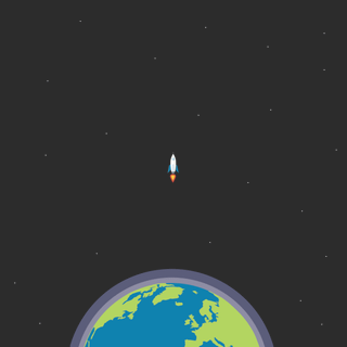 Simple space 4k wallpaper