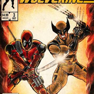 Deadpool and Wolverine iPhone wallpaper