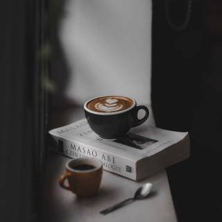 Cafe phone wallpaper