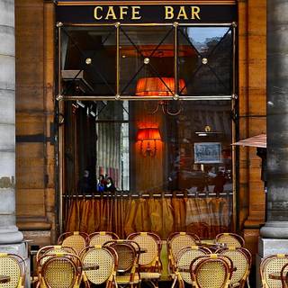 Cafe phone wallpaper