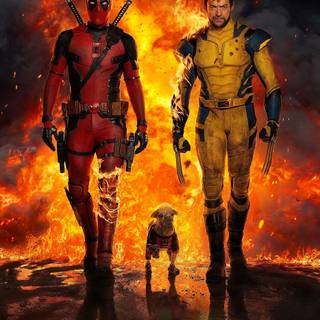 Deadpool and Wolverine iPhone wallpaper