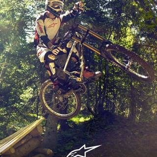 Downhill phone wallpaper