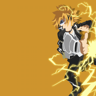 Yellow 4k anime wallpaper