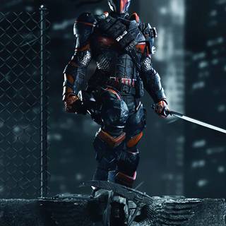 Deathstroke phone wallpaper