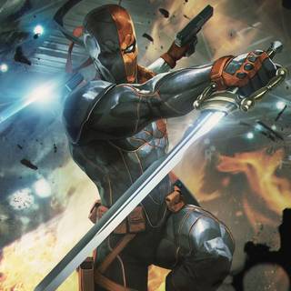 Deathstroke phone wallpaper