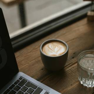 Cafe phone wallpaper