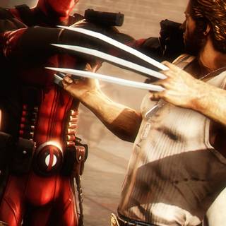 Deadpool and Wolverine iPhone wallpaper