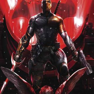 Deathstroke phone wallpaper