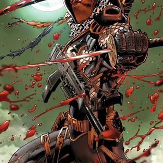 Deathstroke phone wallpaper