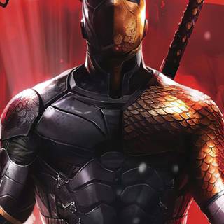 Deathstroke phone wallpaper