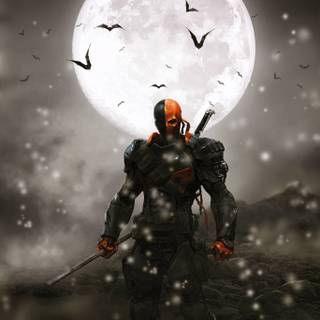 Deathstroke phone wallpaper