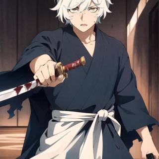 Gabimaru phone wallpaper