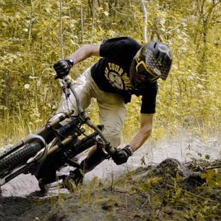 Mountain biking laptop wallpaper