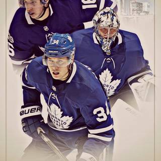 Toronto Maple Leafs iPhone wallpaper