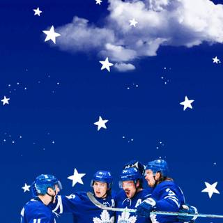 Toronto Maple Leafs iPhone wallpaper