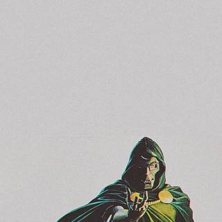 Dr Doom iPhone wallpaper
