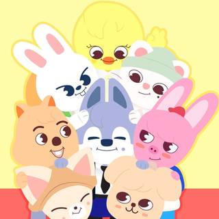 Skzoo phone wallpaper