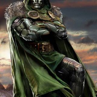 Dr Doom iPhone wallpaper