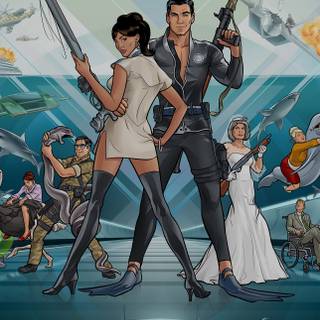 Archer iPhone wallpaper