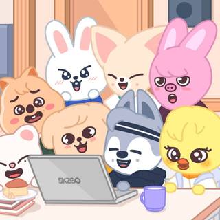 Stray Kids Skzoo wallpaper
