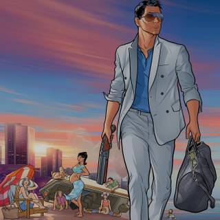 Archer iPhone wallpaper